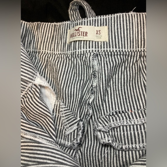 Hollister black and White Striped Top and pant - Picture 6 of 11